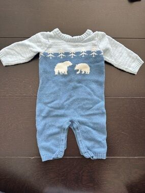 Janie & Jack Holiday/ Winter/ Christmas onesie